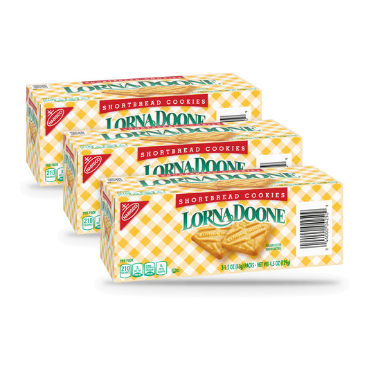 Nabisco Lorna Doone Shortbread Cookies 4.5oz 3-pack