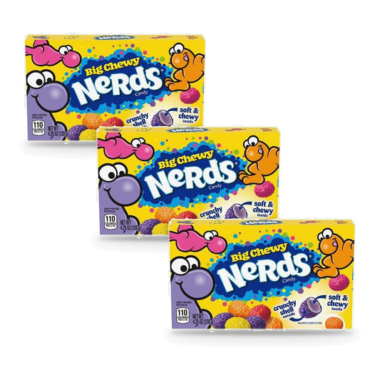 Nerds Big Chewy Theater Boxes 4.25oz 3-Pack