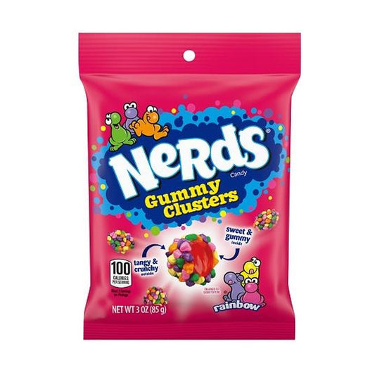 Nerds Gummy Clusters 3oz Peg Bags