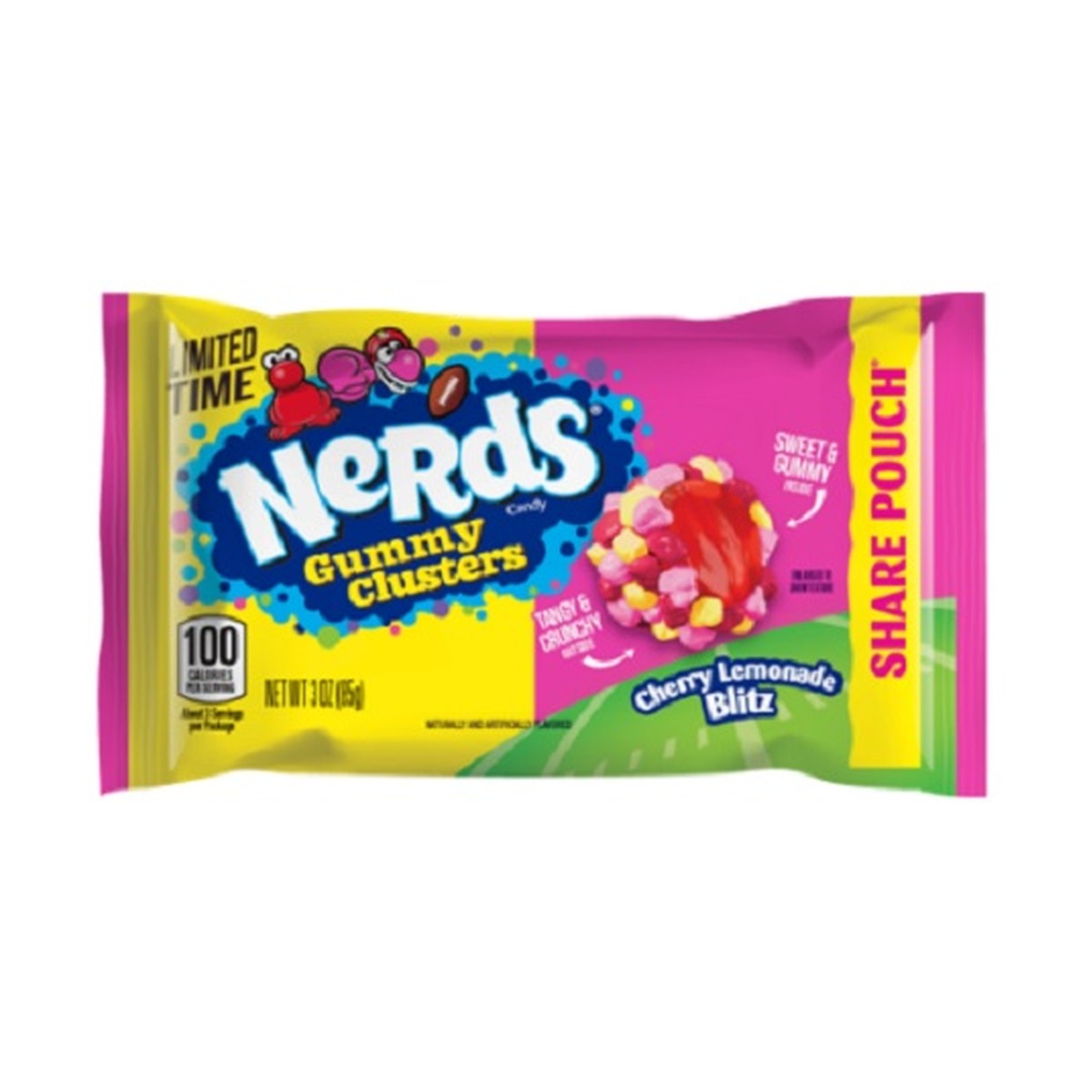 Nerds Gummy Clusters Cherry Lemonade Blitz 3oz Bags
