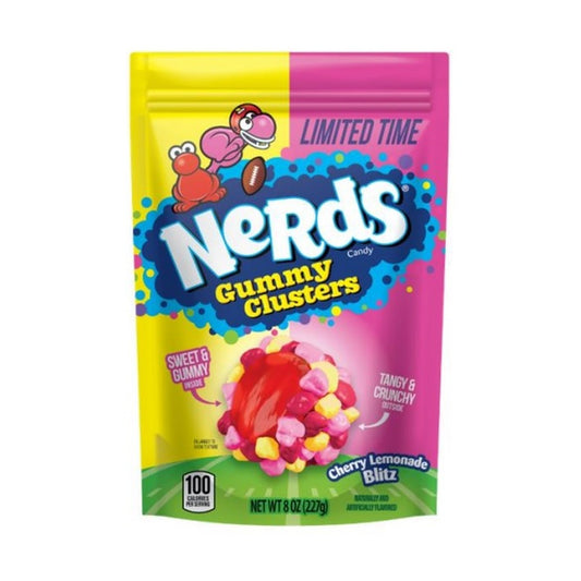 Nerds Gummy Clusters Cherry Lemonade Blitz 8oz Bags
