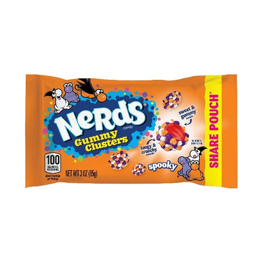 Nerds Gummy Clusters Spooky King Size 3oz Bags