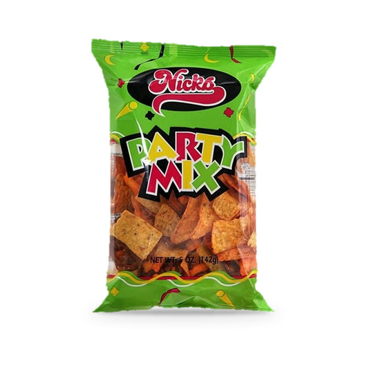 Nick's Party Mix 5oz Bag, front of bag