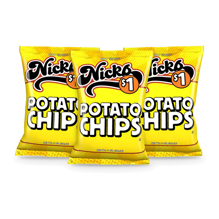Nick's Potato Chips 2oz Bag