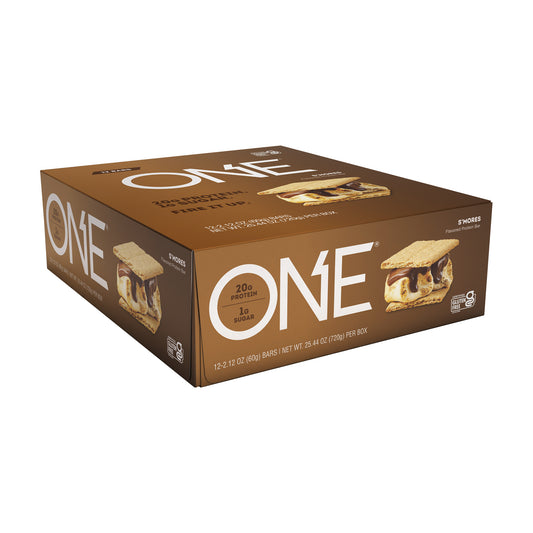 ONE Protein Bar S'mores 2.12oz 12ct