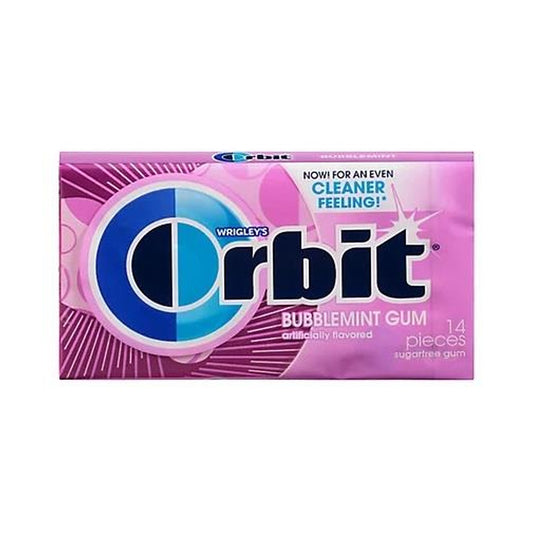 Orbit Bubblemint Sugar-Free Gum 14pc Packs