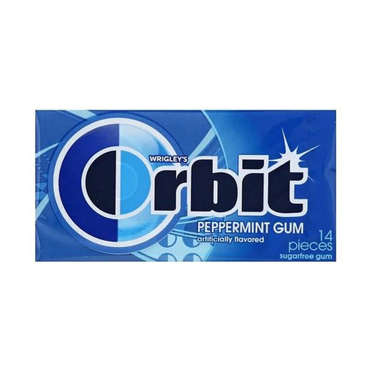 Orbit Peppermint Sugar-Free Gum 14pc Packs