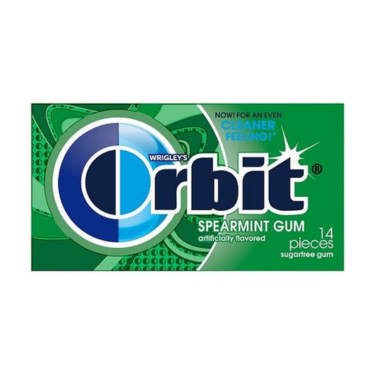 Orbit Spearmint Sugar-Free Gum 14pc Packs