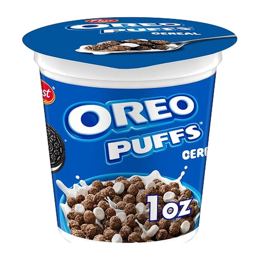 Oreo Puffs Cups 1oz 12ct pack — full package