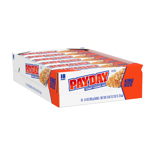 PAYDAY Peanut Caramel Bar King Size 3.4oz box