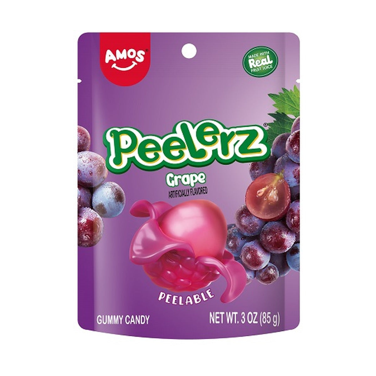 Peelerz Gummy Grape 3oz Peg Bags