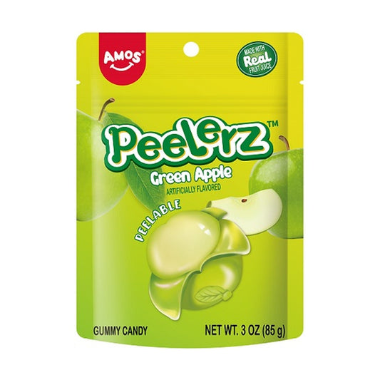 Peelerz Gummy Green Apple 3oz Peg Bags