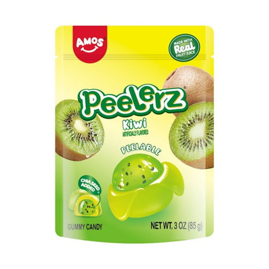 Peelerz Gummy Kiwi 3oz Peg Bags