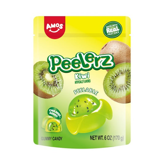 Peelerz Gummy Kiwi 6oz Peg Bags
