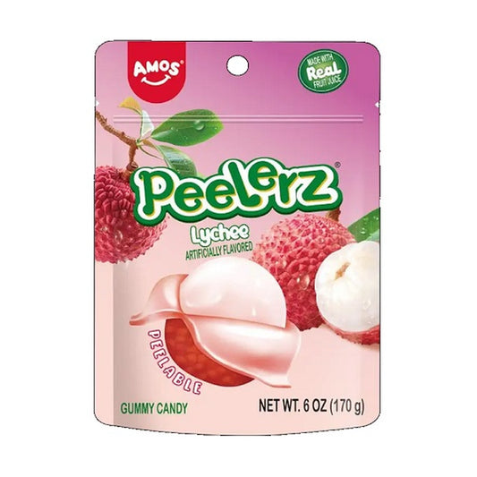 Peelerz Gummy Lychee 6oz Peg Bags
