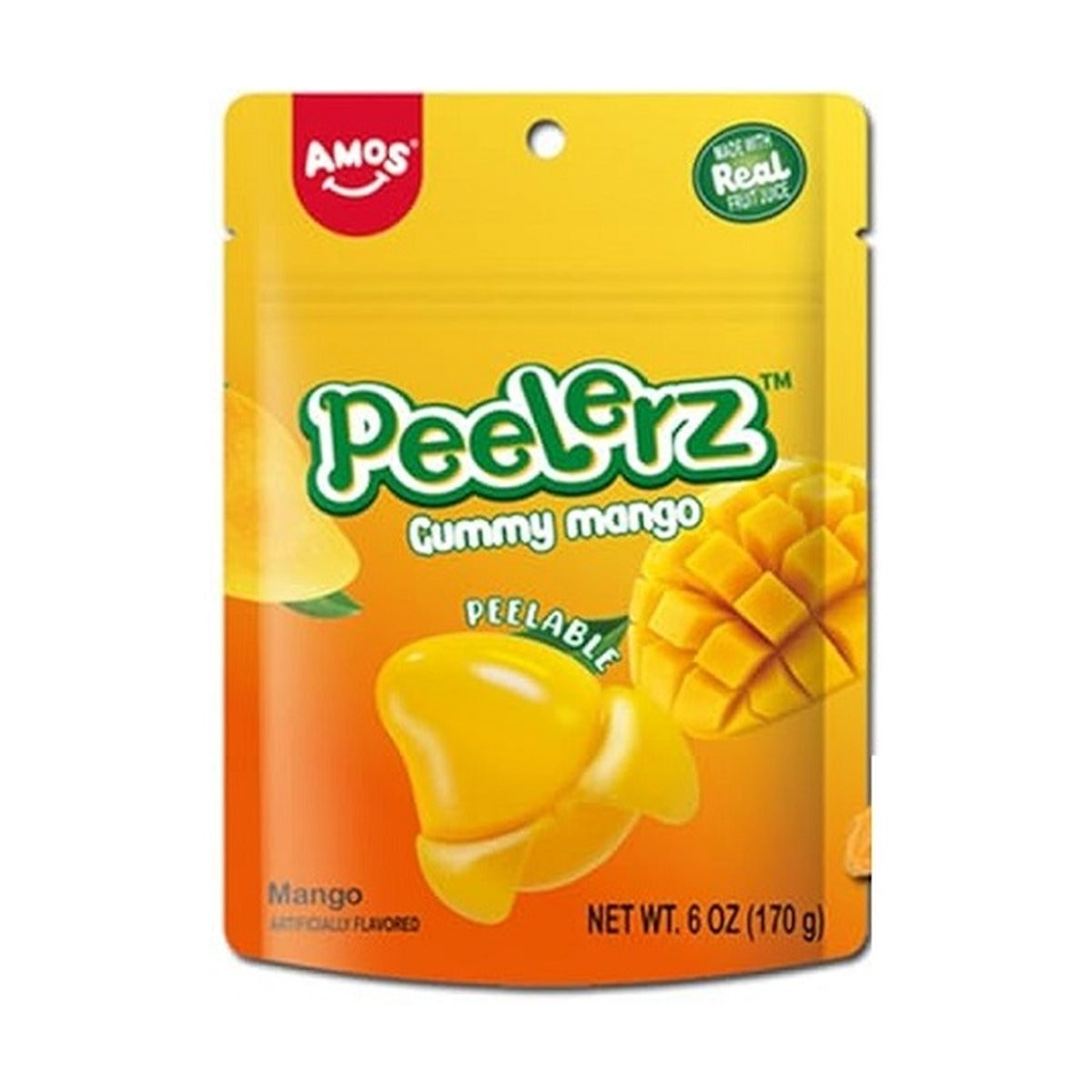 Peelerz Gummy Mango 6oz Peg Bags