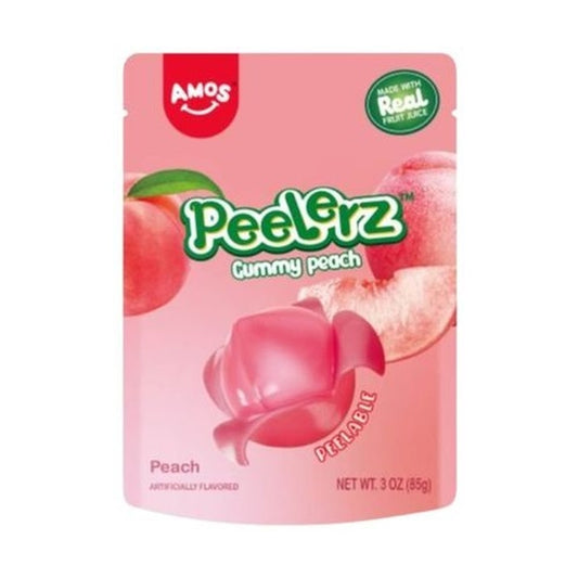 Peelerz Gummy Peach 3oz Peg Bags