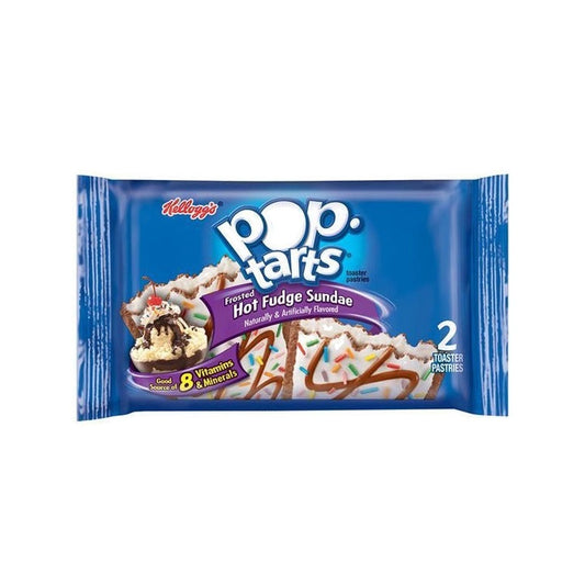 Pop-Tarts Frosted Hot Fudge Sundae 3.38oz pack — full package