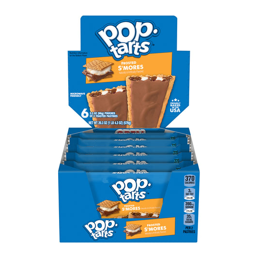 Pop-Tarts Frosted S'mores 3.67oz pack — full package