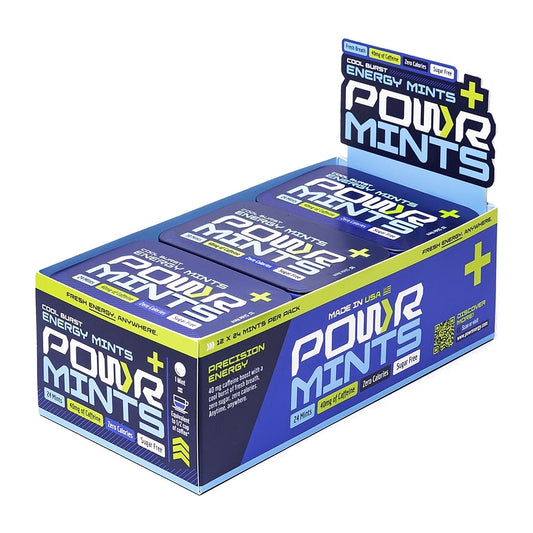 Power Mints Caffeinated 12ct pack — full package