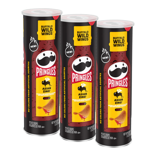 Pringles Buffalo Wild Wings Asian Zing 5.6oz 3-Pack