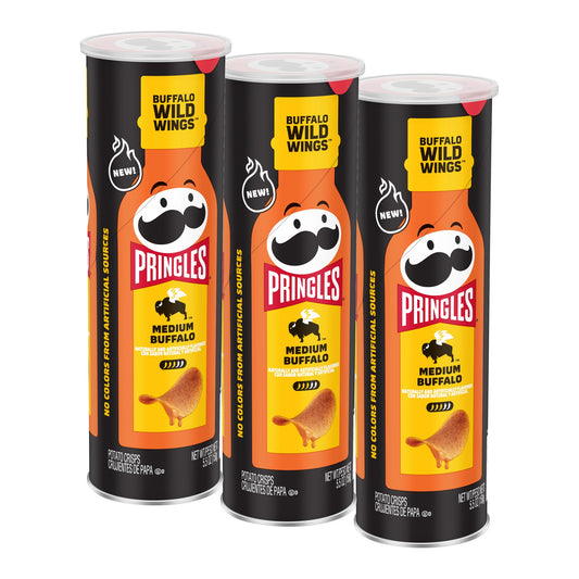 Pringles Buffalo Wild Wings Medium Buffalo 5.5oz 3-Pack