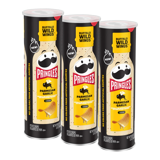Pringles Buffalo Wild Wings Parmesan Garlic 5.5oz 3-Pack
