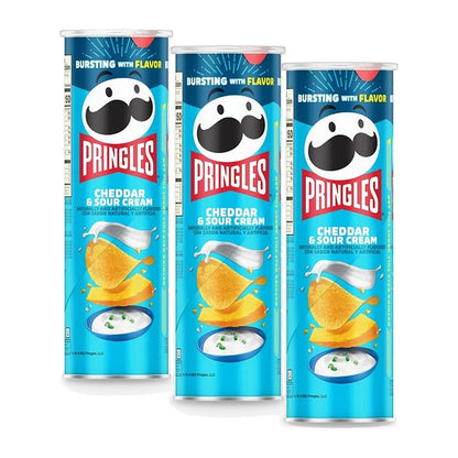 Pringles Cheddar Sour Cream 5.5oz 3-Pack