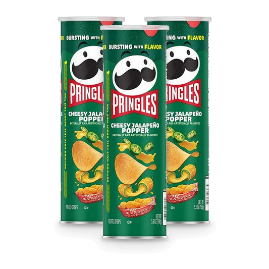 Pringles Cheesy Jalapeno Popper 5.5oz 3-Pack