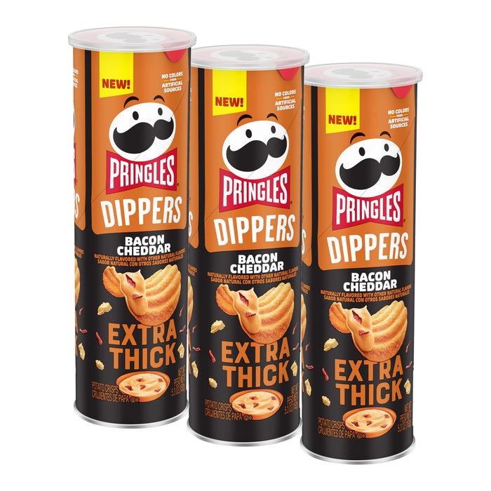 Pringles Dippers Bacon Cheddar 5.3oz