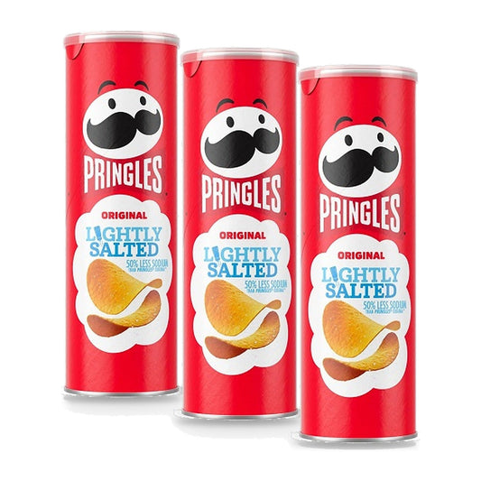 Pringles Lightly Salted 5.26oz 3-Pack