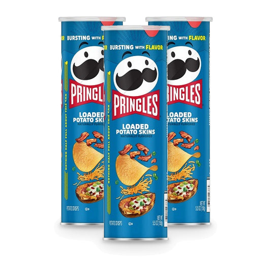 Pringles Loaded Potato Skins 5.5oz 3-Pack