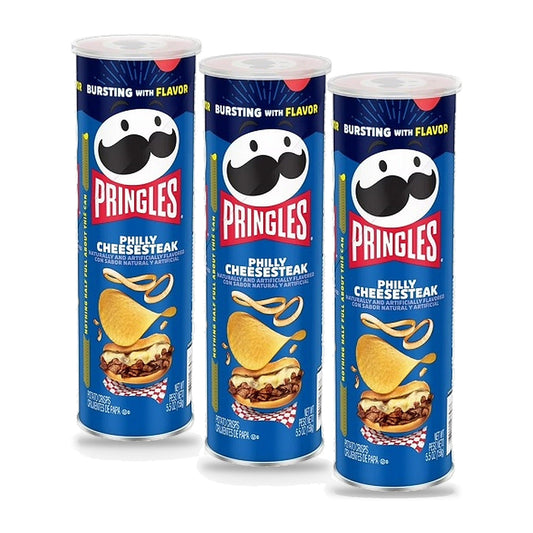 Pringles Philly Cheesesteak 5.5oz 3-Pack