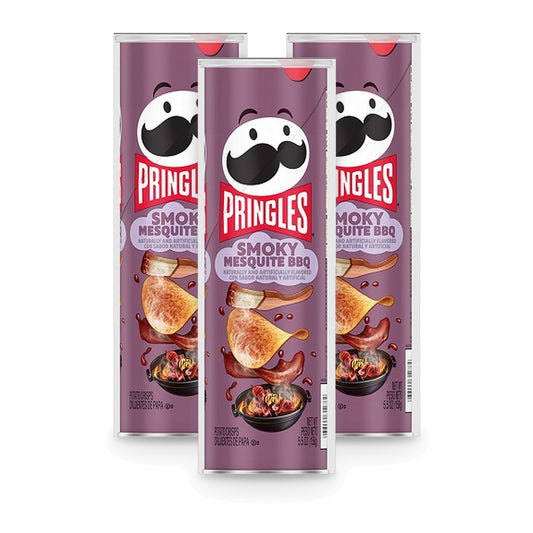 Pringles Smoky Mesquite BBQ 5.5oz 3-Pack
