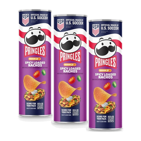 Pringles Spicy Loaded Nachos 5.5oz 3-Pack