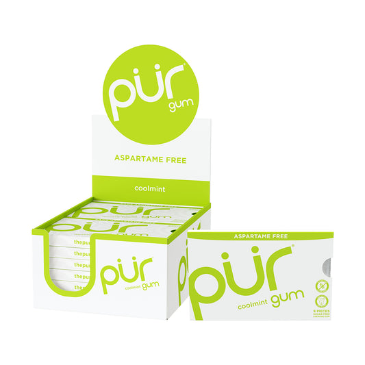 PUR Gum Cool Mint 9pc 12ct box