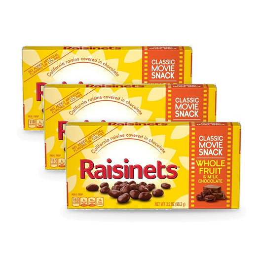 Raisinets 3.5oz Theater Box 3-Pack