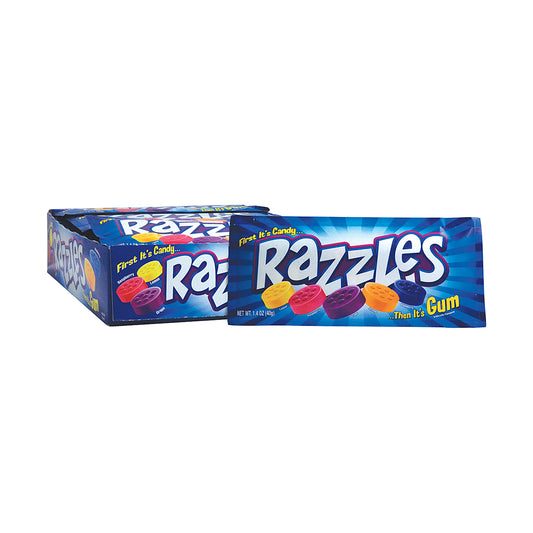 Razzles Original Candy Gum 1.4oz 24ct box