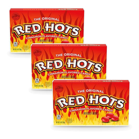 Red Hots 5.5oz Theater Box 3-Pack