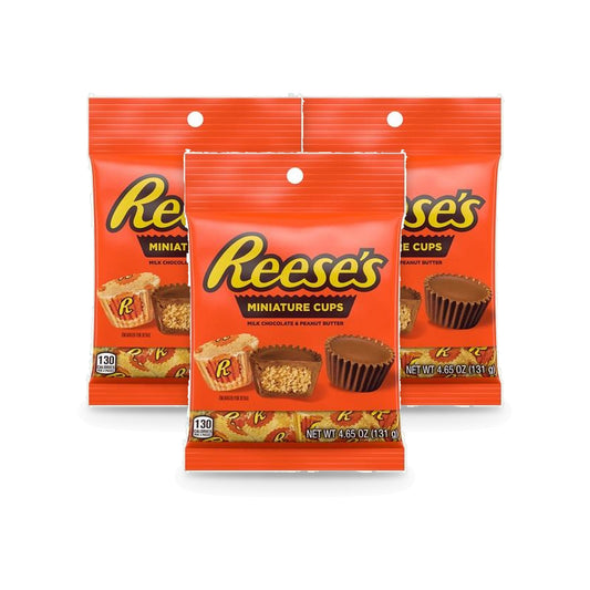 Reese's Minis Peg Bag 4.65oz 3-Pack