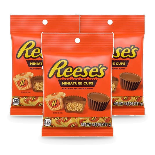Reese's Minis Peg Bag 4.65oz 3-Pack