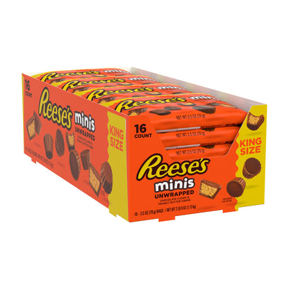 Reese's Minis Unwrapped King Size 2.5oz