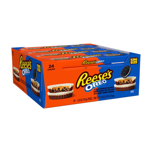 Reese's Oreo King Size Peanut Butter Cups 2.8oz 24ct