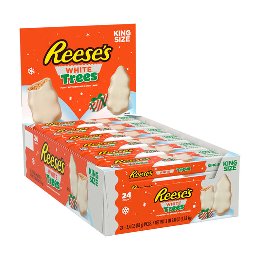 Reese's White Creme Trees King Size Limited Edition 2.4oz box