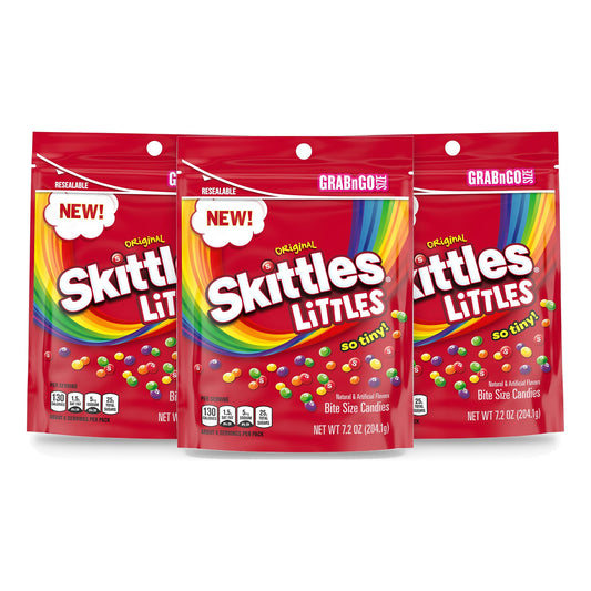 Skittles Littles 7.2oz Pouch 3-Pack