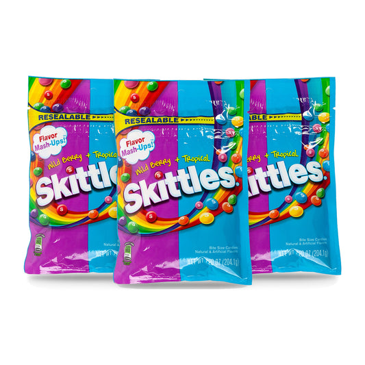 Skittles Mash-Ups 7.2oz Peg Bag 3-pack