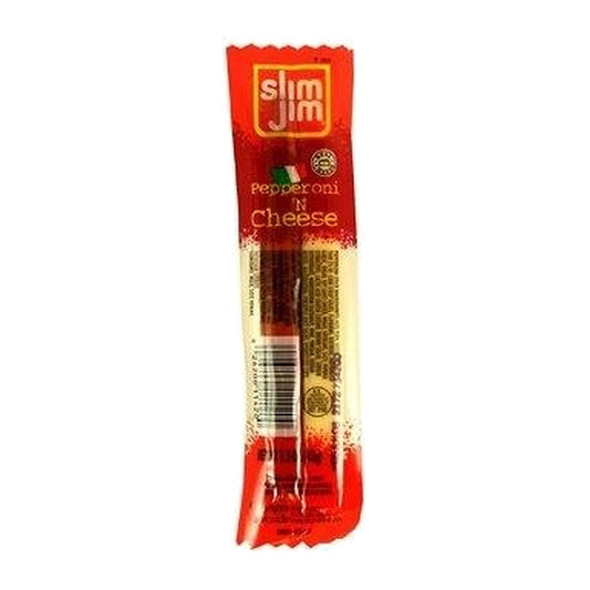 Slim Jim Pepperoni & Cheese 1.5oz pack — full package