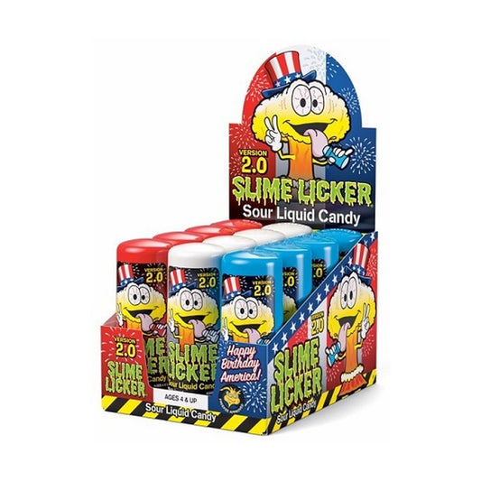 Slime Licker 2.0 Sour Red White Blue 2oz