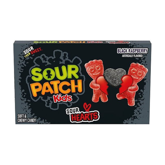 Sour Patch Kids Sour Hearts 3.1oz Theater Boxes