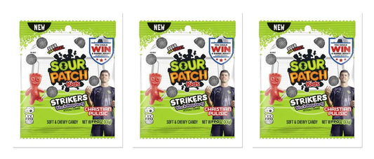 Sour Patch Kids Strikers 3.17oz Peg Bag 3-Pack